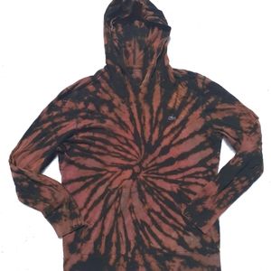 Lacoste Vintage Reverse Dye Hoodie